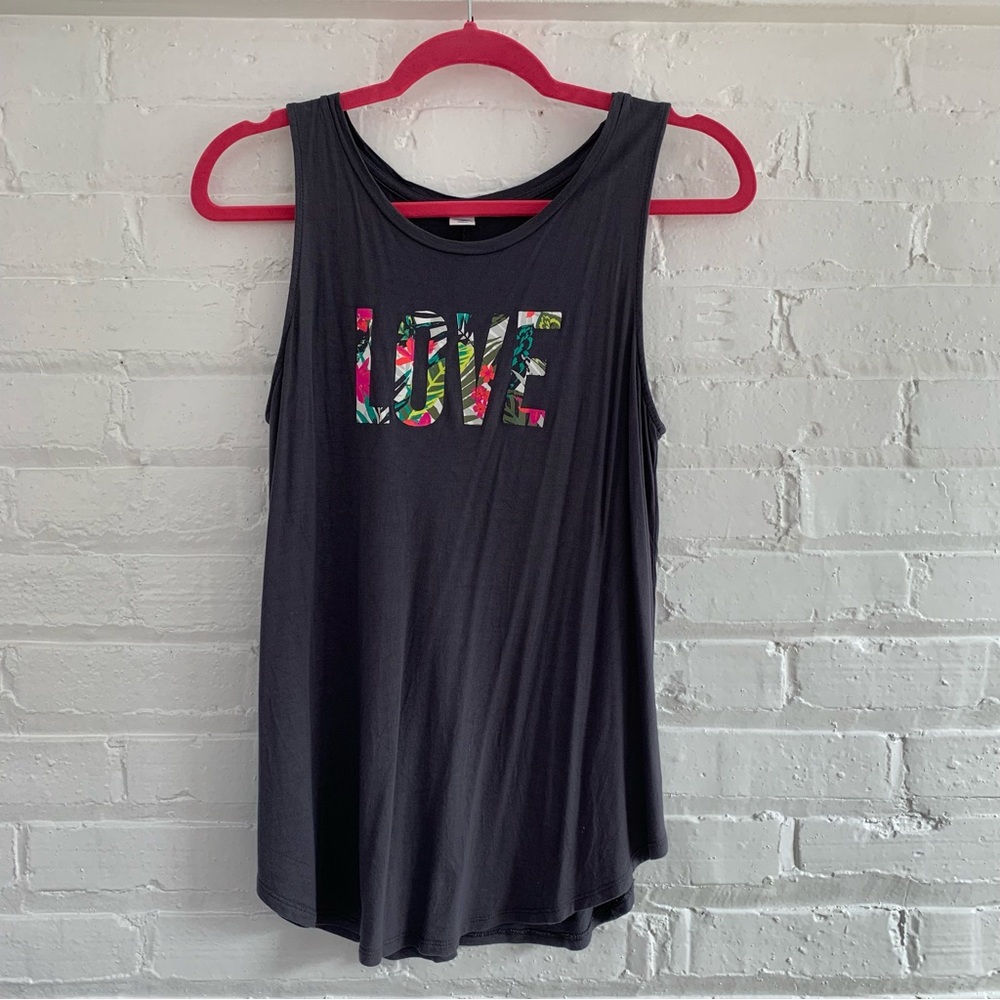 Old Navy “LOVE” Tank Top - Size M